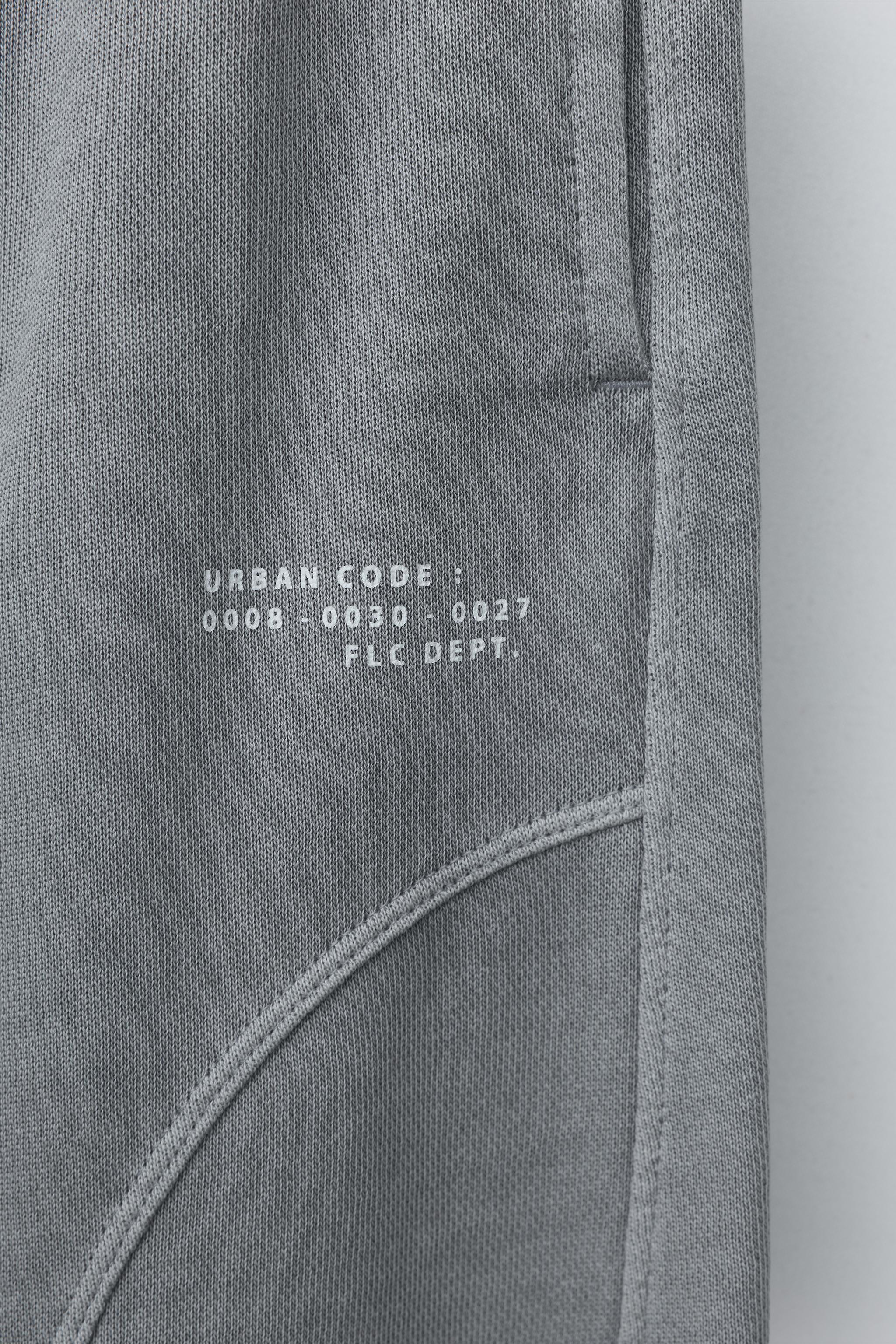 PANTALON BARREL TEINT EN PIÈCE À DÉCOUPES